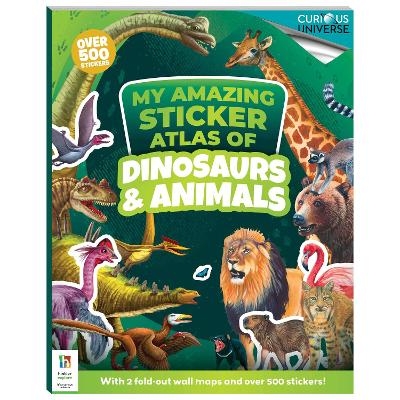 Incredible Sticker Atlas Dinosaurs and Animals - Hinkler Pty Ltd