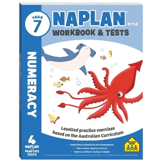 Year 7 NAPLAN*-style Numeracy Workbook and Tests