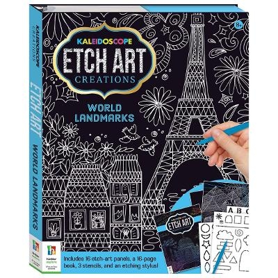 Kaleidoscope Etch Art Creations: World Landmarks - Hinkler Pty Ltd