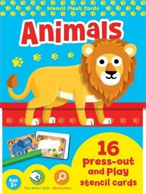 Animals Stencil Flash Cards