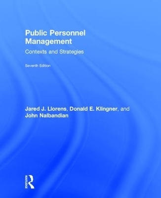 Public Personnel Management - Jared J. Llorens