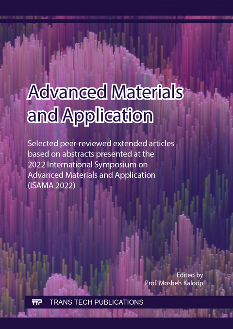 Advanced Materials and Application (ISAMA) - 