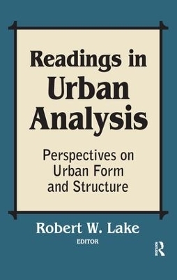 Readings in Urban Analysis - 