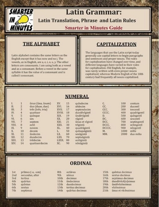 Latin Grammar