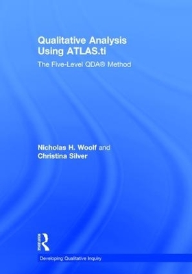 Qualitative Analysis Using ATLAS.ti - Nicholas H. Woolf, Christina Silver