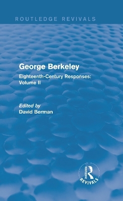 George Berkeley (Routledge Revivals) - 