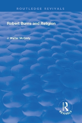 Robert Burns and Religion - Walter McGinty