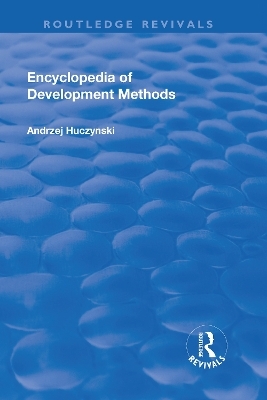 Encyclopedia of Development Methods - Andrzej Huczynski