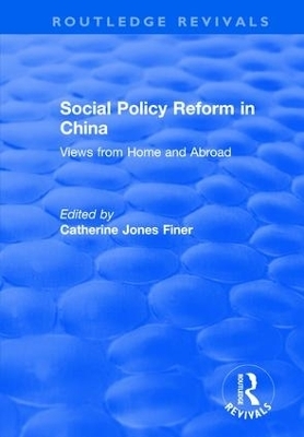 Social Policy Reform in China - 