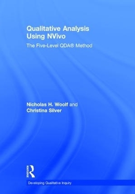 Qualitative Analysis Using NVivo - Nicholas H. Woolf, Christina Silver
