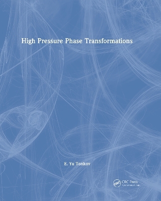 High Pressure Phase Transformations Handbook 1 - E. Yu Tonkov