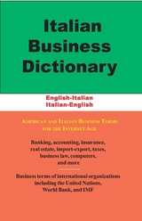 Italian Business Dictionary -  Morry Sofer