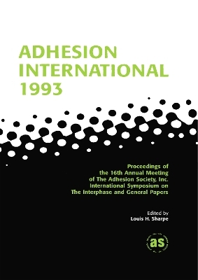 Adhesion International 1993 - Louis H. Sharpe