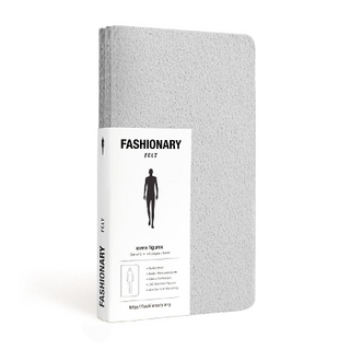 Fashionary Mini Felt Grey Mens Sketchbook A6 (Set of 3)
