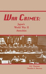 War Crimes - M.J. Thurman, Christine Sherman