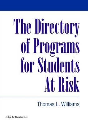 Directory of Programs for Students at Risk - Thomas Williams
