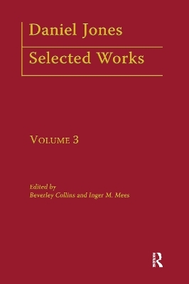 Daniel Jones, Selected Works: Volume III - 