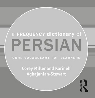 A Frequency Dictionary of Persian