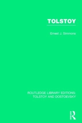 Tolstoy - Ernest Joseph Simmons