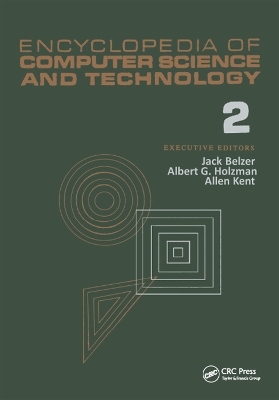 Encyclopedia of Computer Science and Technology - Jack Belzer