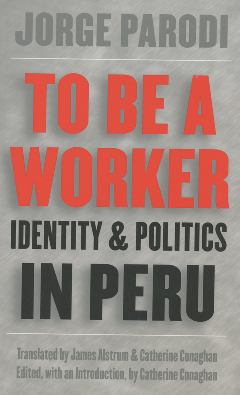To Be a Worker - Jorge Parodi