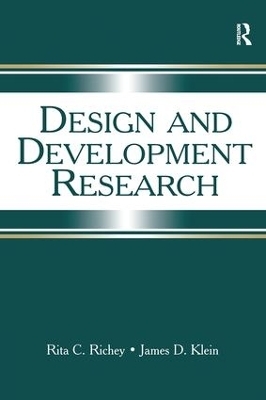 Design and Development Research - Rita C. Richey, James D. Klein