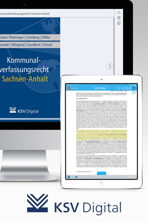Kommunalverfassungsrecht Sachsen-Anhalt (digital)