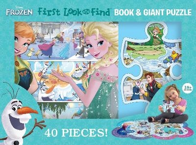 Disney Frozen: First Look and Find Book and Giant Puzzle -  Pi Kids
