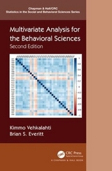 Multivariate Analysis for the Behavioral Sciences, Second Edition - Vehkalahti, Kimmo; Everitt, Brian S.