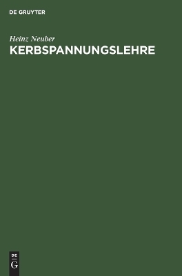 Kerbspannungslehre