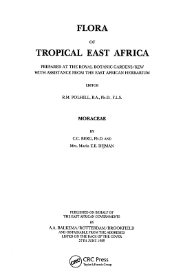 Flora of Tropical East Africa - Moraceae (1989) - 