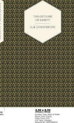 The Outline of Sanity - G K Chesterton