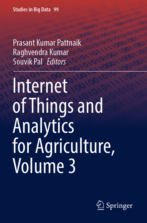 Internet of Things and Analytics for Agriculture, Volume 3 - 
