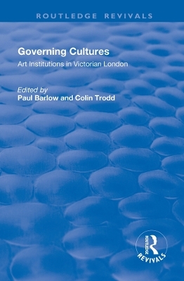 Governing Cultures - Colin Trodd
