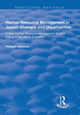 Human Resource Management in Japan - Philippe Debroux