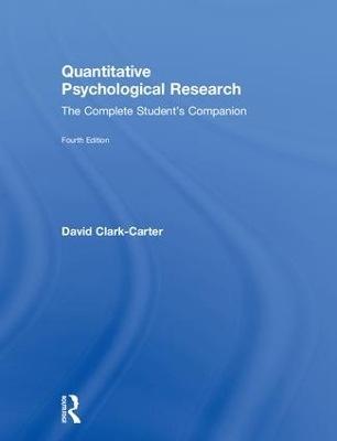 Quantitative Psychological Research - David Clark-Carter