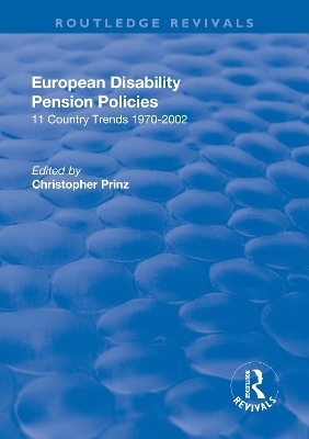 European Disability Pension Policies - 