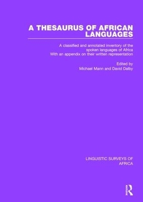 A Thesaurus of African Languages - 