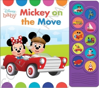 Disney Baby Mickey On The Move Sound Book