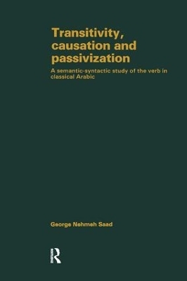 Transivity Causatn & Passivizatn -  Saad