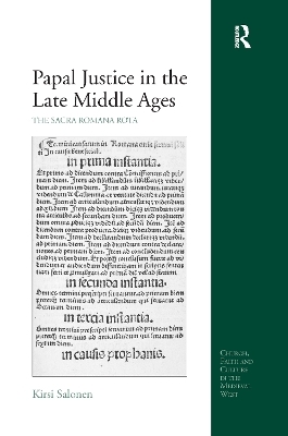Papal Justice in the Late Middle Ages