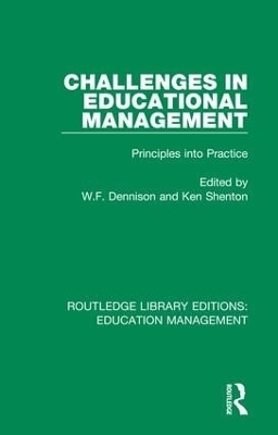 Challenges in Educational Management - 
