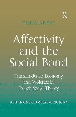 Affectivity and the Social Bond - Tiina Arppe
