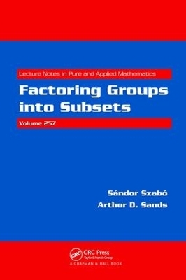 Factoring Groups into Subsets