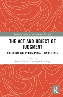 The Act and Object of Judgment