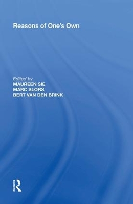 Reasons of One's Own - Marc Slors