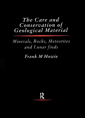 Care and Conservation of Geological Material