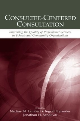 Consultee-Centered Consultation - 