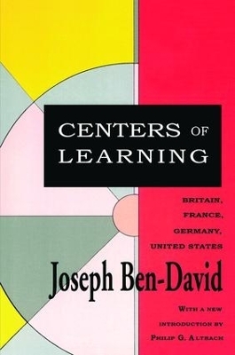 Centers of Learning - Joseph Ben-David