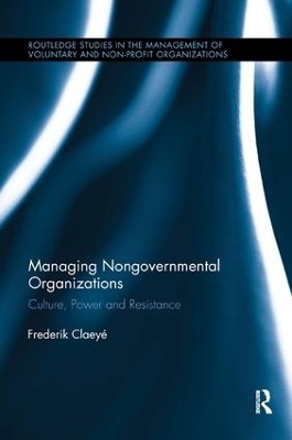 Managing Nongovernmental Organizations